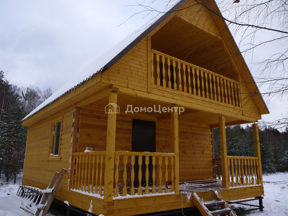 Строительство дома из бруса зимой: особенности и материалы