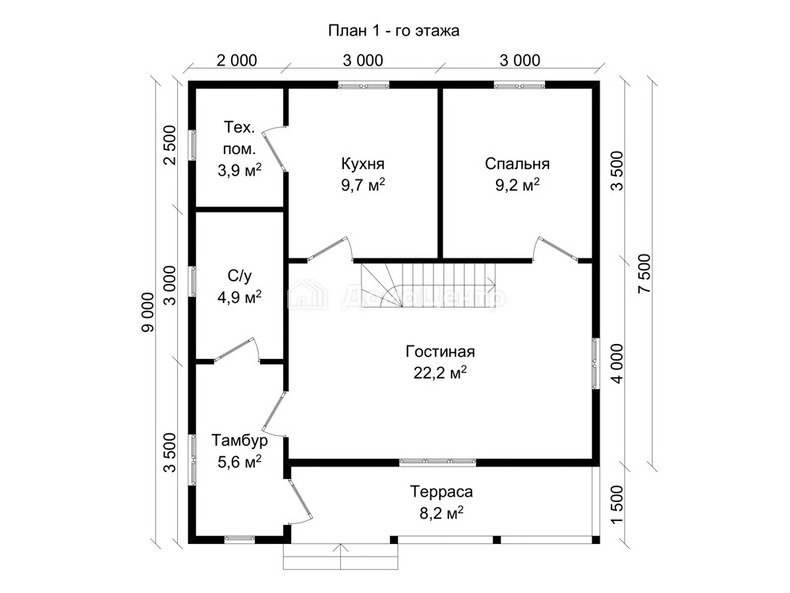Каркасный дом Электроугли - изображение 11
