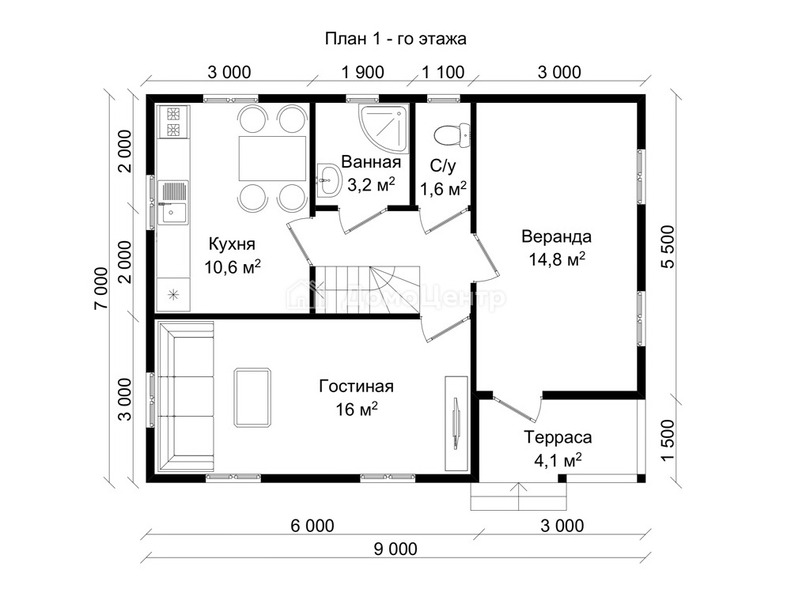 Каркасный дом Гусев - изображение 9