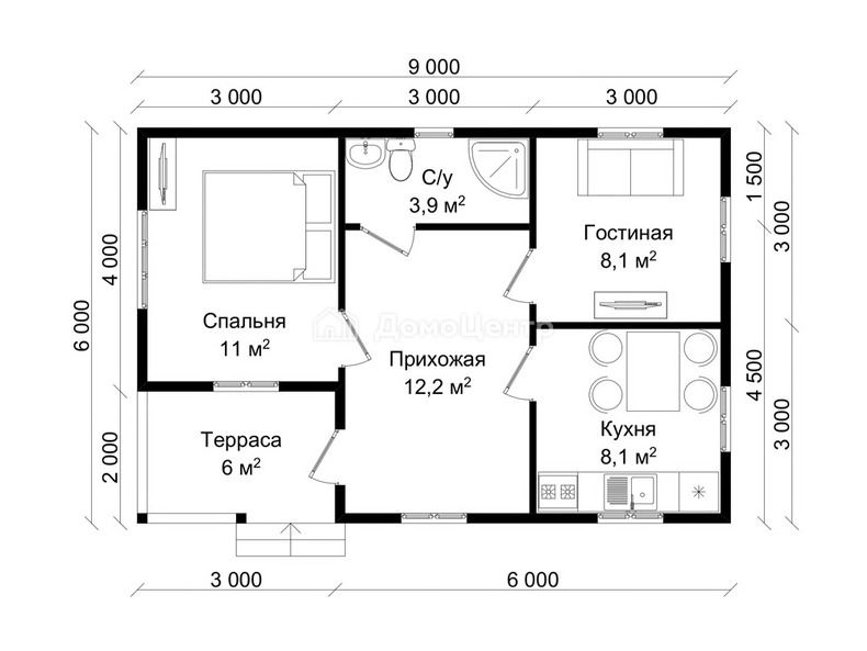 Каркасный дом Крымск - изображение 9