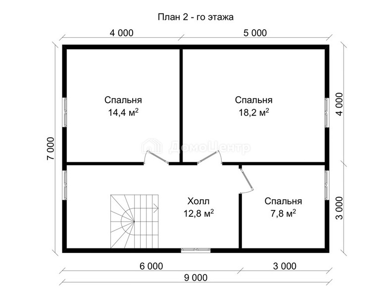 Каркасный дом Мирный - изображение 12