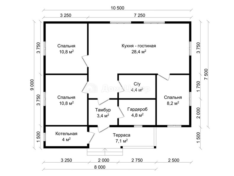 Каркасный дом Видное - изображение 10