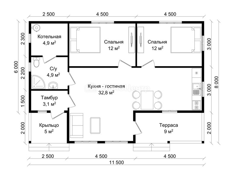 Каркасный дом Великий Устюг - изображение 9